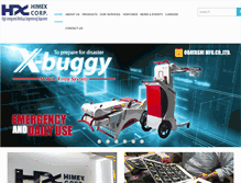Tablet Screenshot of himexcorp.com
